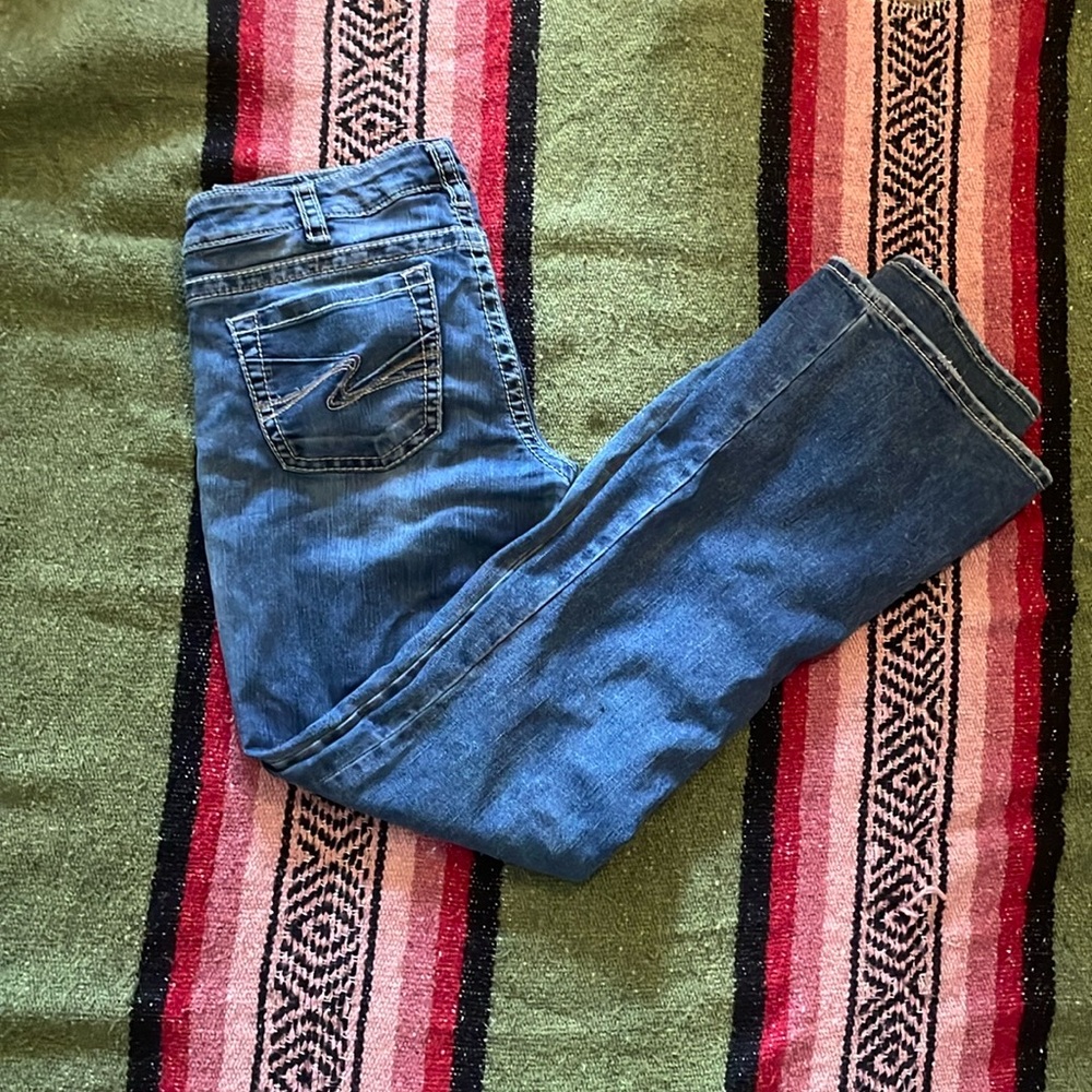 Silver flare Jeans